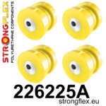 Strongflex Komplet puš zadnjega podokvira SPORT za AUDI A6 C5 / VOLKSWAGEN PASSAT 3B