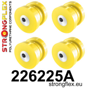 Strongflex Komplet puš zadnjega podokvira SPORT za AUDI A6 C5 / VOLKSWAGEN PASSAT 3B