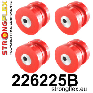 Strongflex Komplet puš zadnjega podokvira za AUDI A6 C5 / VOLKSWAGEN PASSAT 3B