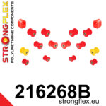 Strongflex Komplet puš zadnjega vzmetenja za TOYOTA Aristo S140 / LEXUS GS