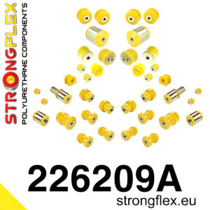Strongflex Komplet sprednjega in zadnjega vzmetenja SPORT za AUDI A6 C5 / VOLKSWAGEN PASSAT 3B