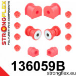 Strongflex Komplet puš sprednjega vzmetenja za DAEWOO ESPERO / DAEWOO LANOS