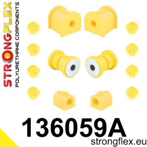 Strongflex Komplet puš sprednjega vzmetenja SPORT za DAEWOO ESPERO / DAEWOO LANOS
