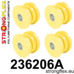 Strongflex Komplet puš sprednjega podokvira SPORT za VOLVO S80 I 184 / VOLVO V70 XC 875