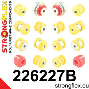 Strongflex Komplet puš zadnjega vzmetenja za AUDI A3 8V / AUDI A1 8X