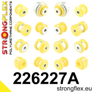 Strongflex Komplet puš zadnjega vzmetenja SPORT za AUDI A3 8V / AUDI A1 8X