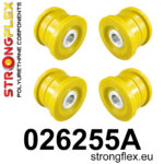 Strongflex Komplet puš zadnjega podokvira SPORT za AUDI Q7 4L / VW TOUAREG 7L