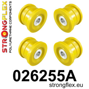 Strongflex Komplet puš zadnjega podokvira SPORT za AUDI Q7 4L / VW TOUAREG 7L