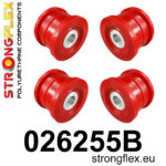 Strongflex Komplet puš zadnjega podokvira za AUDI Q7 4L / VW TOUAREG 7L