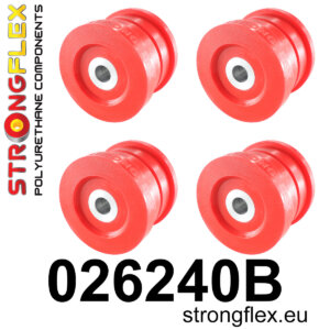 Strongflex Komplet puš zadnjega podokvira za AUDI A8 D2