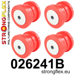 Strongflex Komplet puš sprednjega podokvira za AUDI A8 D2