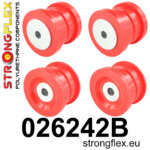 Strongflex Komplet puš sprednjega podokvira za AUDI A8 D3 / VOLKSWAGEN PHAETON 3D