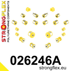 Strongflex Komplet puš zadnjega vzmetenja SPORT za AUDI A8 D2