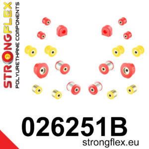 Strongflex Komplet puš zadnjega vzmetenja za AUDI A4 B8 / AUDI A5 8T