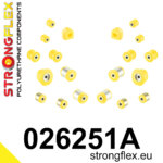 Strongflex Komplet puš zadnjega vzmetenja SPORT za AUDI A4 B8 / AUDI A5 8T