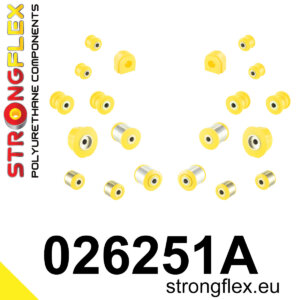 Strongflex Komplet puš zadnjega vzmetenja SPORT za AUDI A4 B8 / AUDI A5 8T