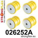 Strongflex Komplet puš zadnjega podokvira SPORT za PORSCHE Macan / AUDI A4 B8