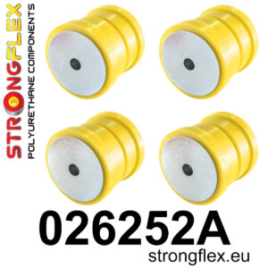 Strongflex Komplet puš zadnjega podokvira SPORT za PORSCHE Macan / AUDI A4 B8