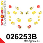 Strongflex Komplet puš zadnjega vzmetenja za AUDI A8 D3 / VOLKSWAGEN PHAETON 3D