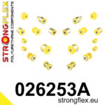 Strongflex Komplet puš zadnjega vzmetenja SPORT za AUDI A8 D3 / VOLKSWAGEN PHAETON 3D