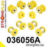 Strongflex Komplet puš zadnjega vzmetenja SPORT za BMW X6 E71 / BMW X5 E70