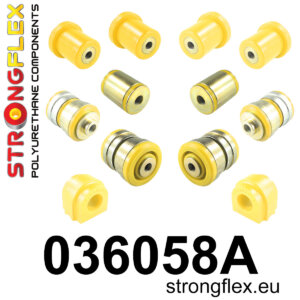 Strongflex Komplet puš sprednjega vzmetenja SPORT za BMW 5 F10 / BMW 6 F06