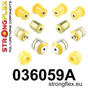 Strongflex Komplet puš sprednjega vzmetenja SPORT za BMW 5 F10 / BMW 6 F06