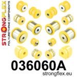 Strongflex Komplet puš zadnjega vzmetenja SPORT za BMW 5 F10 / BMW 6 F06