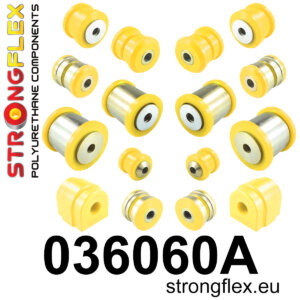 Strongflex Komplet puš zadnjega vzmetenja SPORT za BMW 5 F10 / BMW 6 F06