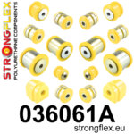 Strongflex Komplet puš zadnjega vzmetenja SPORT za BMW 5 F10
