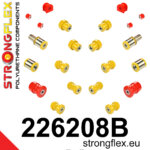 Strongflex Komplet puš zadnjega vzmetenja za AUDI A6 C5 / VOLKSWAGEN PASSAT 3B