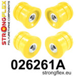 Strongflex Komplet puš zadnjega podokvira SPORT za AUDI A6 C7 / AUDI A7 C7