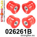Strongflex Komplet puš zadnjega podokvira za AUDI A6 C7 / AUDI A7 C7