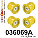 Strongflex Komplet puš zadnjega podokvira SPORT za BMW X6 E71 / BMW X5 E70
