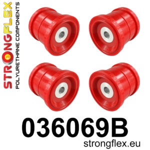Strongflex Komplet puš zadnjega podokvira za BMW X6 E71 / BMW X5 E70