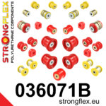 Strongflex Kompletni poliuretanski komplet puš vzmetenja za BMW X5 F15 / BMW X6 F16