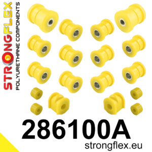 Strongflex Komplet puš zadnjega vzmetenja SPORT za NISSAN 100NX B13 / NISSAN Sunny N16