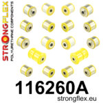 Strongflex Komplet puš zadnjega vzmetenja SPORT za MERCEDES-BENZ CL C216 / MERCEDES-BENZ S-CLASS 221