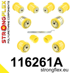 Strongflex Komplet puš sprednjega vzmetenja SPORT za MERCEDES-BENZ CL C215 / MERCEDES-BENZ S-CLASS 220