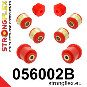 Strongflex Komplet puš sprednjega vzmetenja in zadnje grede za CITROËN C2 / CITROËN C3 I