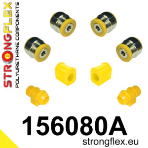 Strongflex Komplet puš sprednjega vzmetenja SPORT za RENAULT Clio I / RENAULT Clio II