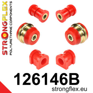 Strongflex Komplet puš sprednjega vzmetenja za CITROËN C-CROSSER / CITROËN C4 AIRCROSS