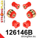 Strongflex Komplet puš sprednjega vzmetenja za CITROËN C-CROSSER / CITROËN C4 AIRCROSS