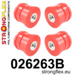 Strongflex Komplet puš zadnjega podokvira za AUDI A8 D4
