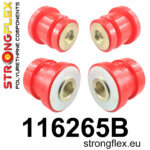 Strongflex Komplet puš zadnjega podokvira za MERCEDES-BENZ E-CLASS 211 / MERCEDES-BENZ CLS C219
