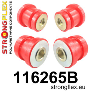 Strongflex Komplet puš zadnjega podokvira za MERCEDES-BENZ E-CLASS 211 / MERCEDES-BENZ CLS C219