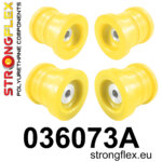 Strongflex Komplet puš zadnjega podokvira SPORT za TOYOTA SUPRA / BMW Z4 G29