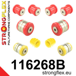 Strongflex Komplet puš sprednjega vzmetenja za MERCEDES-BENZ CL C216 / MERCEDES-BENZ S-CLASS 221