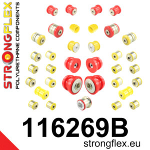 Strongflex Kompletni poliuretanski komplet puš vzmetenja za MERCEDES-BENZ CL C216 / MERCEDES-BENZ S-CLASS 221