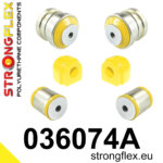 Strongflex Komplet puš sprednjega vzmetenja SPORT za BMW 1 F20 / BMW 2 F22